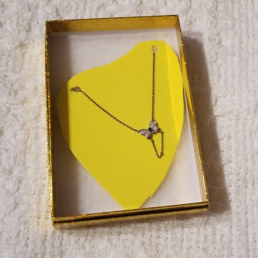 .925 sterling butterfly necklace